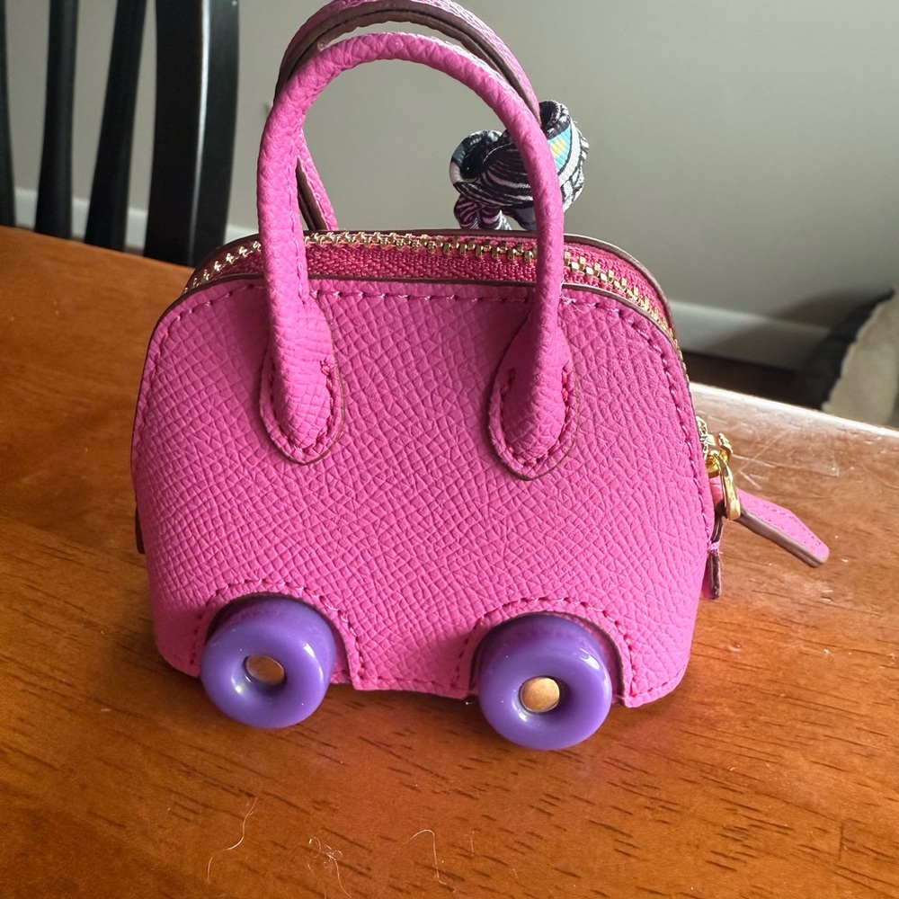 Pink/Rose Red Mini Handbag Bag Charm